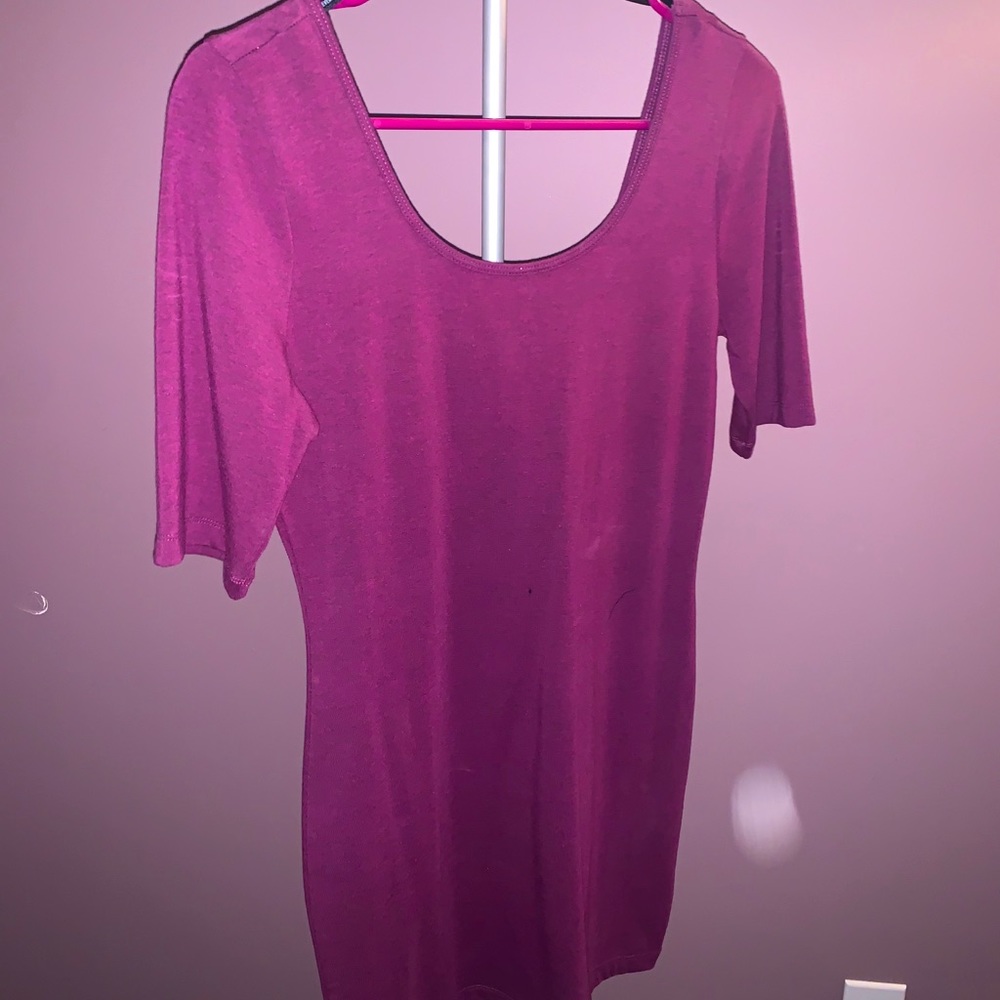 Purple dress